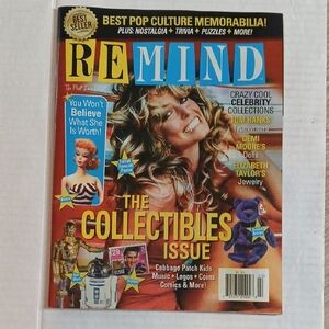 Remind Magazine- The Collectibles Issue- Best Sellers Best of Pop Memorabilia